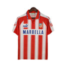 Camisa Atlético de Madrid Retrô 1994/1995 Branca e Vermelha - Puma