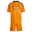 Conjunto Infantil Real Madrid II 24/25 - Laranja